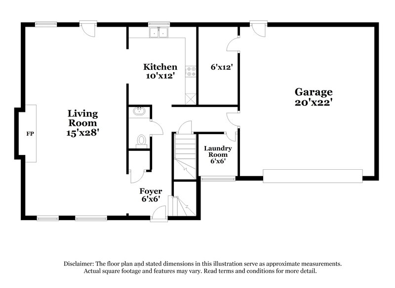 1,690/Mo, 2054 Panola Way Ct Lithonia, GA 30058 Floor Plan View 2