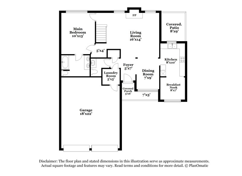 1,900/Mo, 2085 CORNERS CIRCLE Trace Lithonia, GA 30058 Floorplan View 2