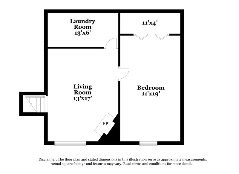 2,380/Mo, 6229 CREEKFORD Lane Lithonia, GA 30058 Floor Plan View