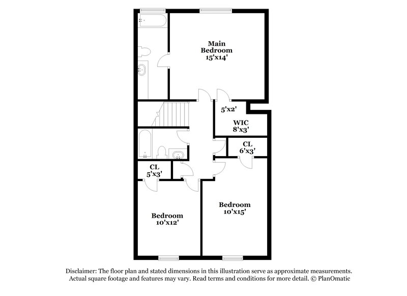 1,810/Mo, 871 PLUMBRIDGE CT Lithonia, GA 30058 Floor Plan View 2