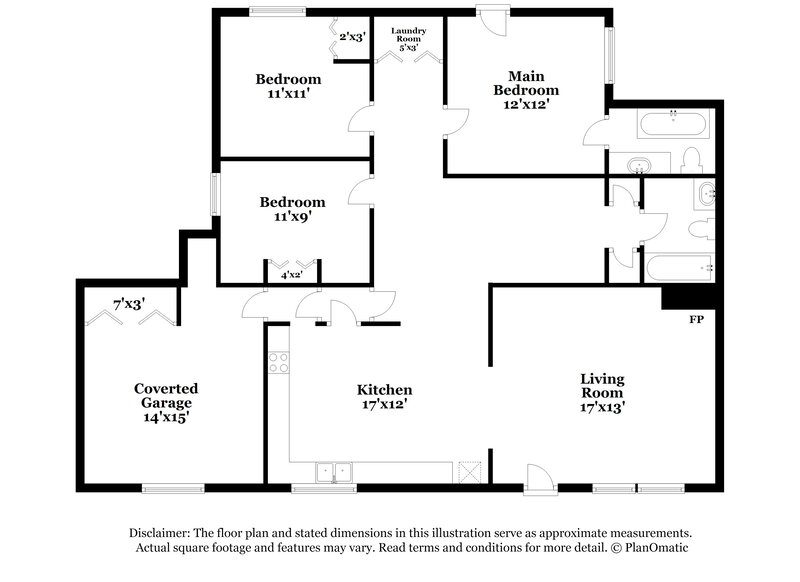 1,410/Mo, 200 SHERWOOD Loop McDonough, GA 30253 Floor Plan View