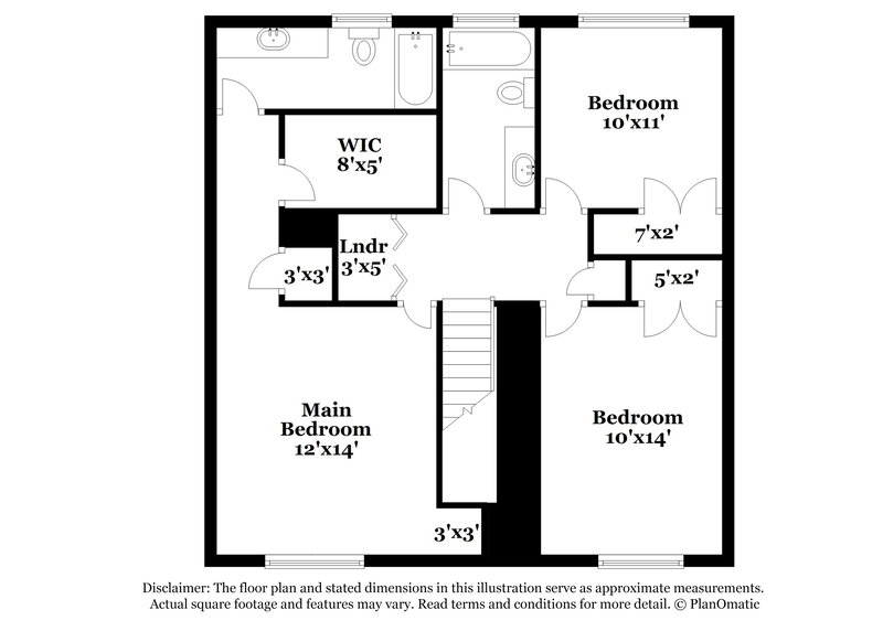 1,770/Mo, 401 Kendall Ln McDonough, GA 30253 Floor Plan View 2