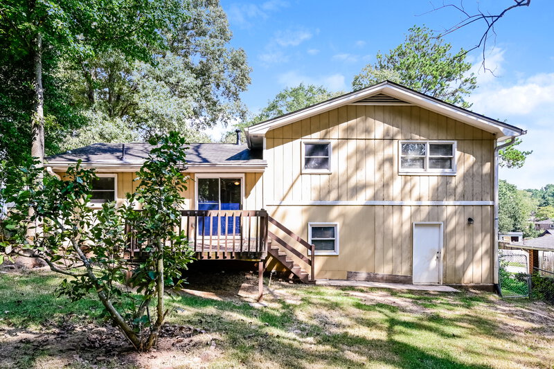 1,640/Mo, 3074 Menlo Park Dr Rex, GA 30273 Rear View
