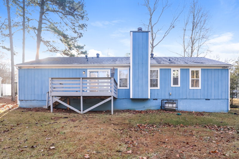 1,560/Mo, 3122 Chippewa Dr Rex, GA 30273 Rear View