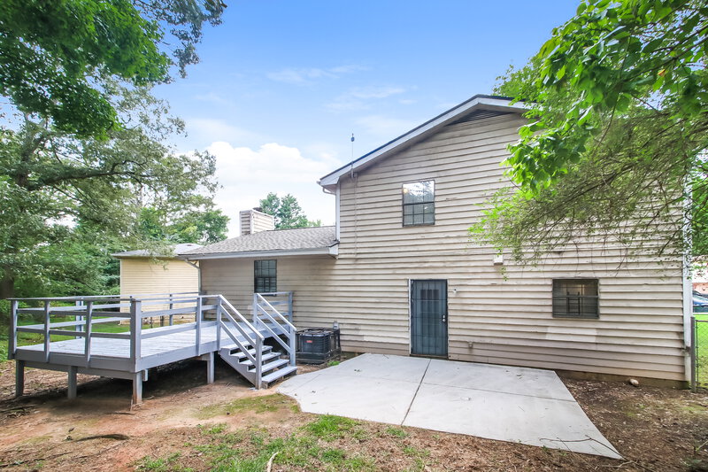 1,780/Mo, 127 Gristmill Ct Riverdale, GA 30274 Rear View