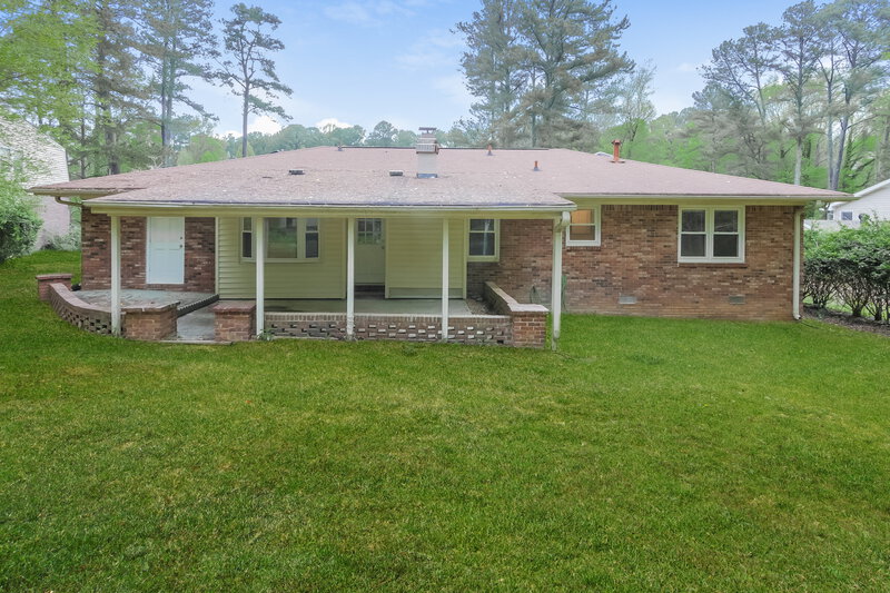 1,630/Mo, 1646 Cheryl Leigh Dr Riverdale, GA 30296 Rear View 2