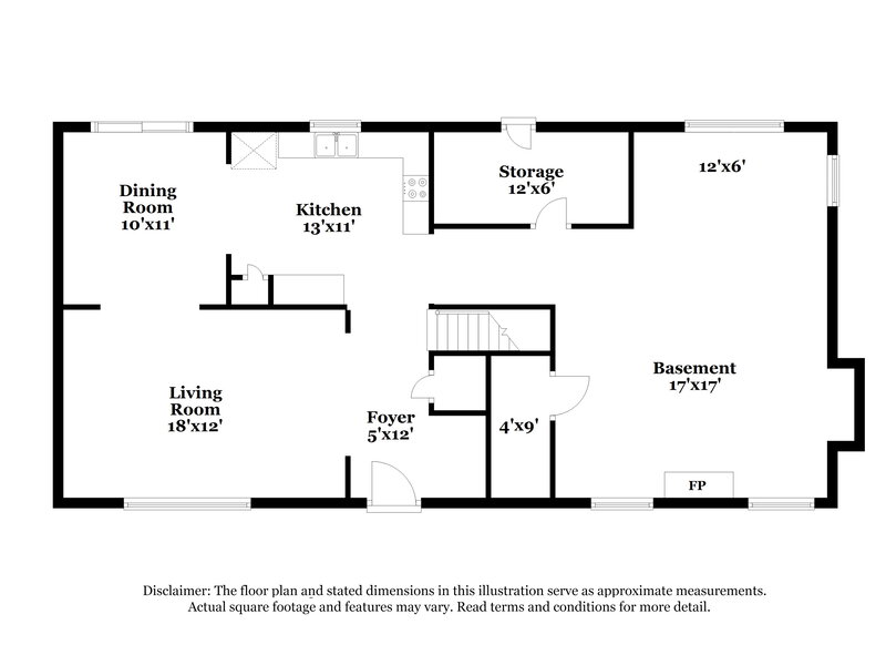 1,860/Mo, 6396 Thornhedge Dr Riverdale, GA 30296 Floorplan View