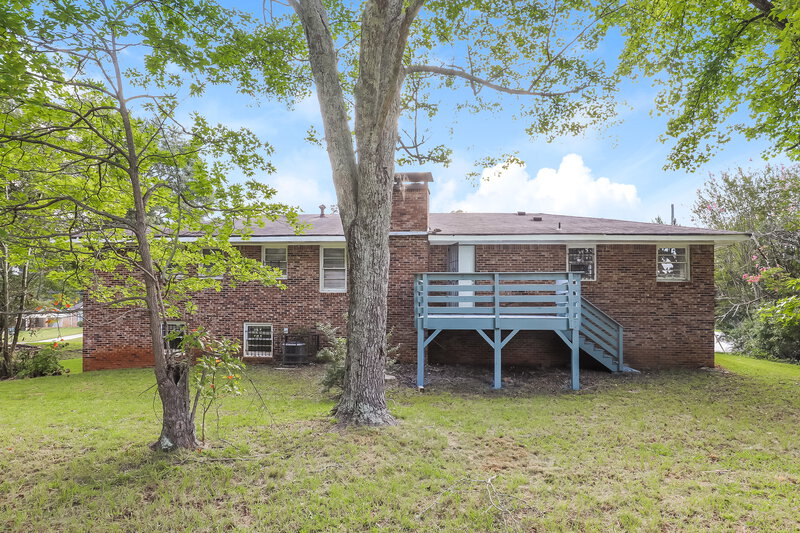 1,980/Mo, 7487 Grayson Dr Riverdale, GA 30296 Rear View