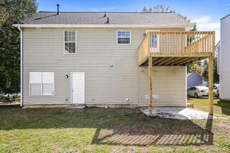 2,610/Mo, 7105 E Village Ct Riverdale, GA 30296 Rear View