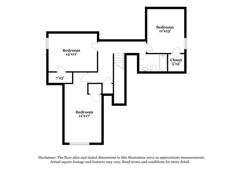 1,840/Mo, 7883 W Shore Ct Riverdale, GA 30296 Floor Plan View 2