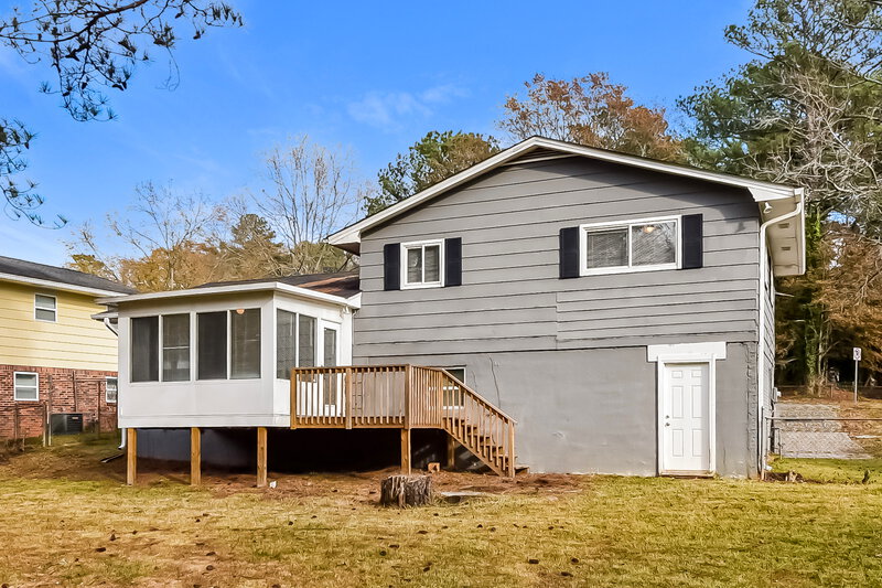 1,635/Mo, 9184 Homewood Dr Riverdale, GA 30274 Rear View