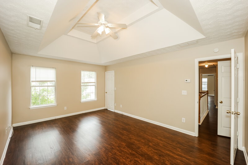 2,200/Mo, 8639 Glendevon Ct Riverdale, GA 30274 Main Bedroom View 2