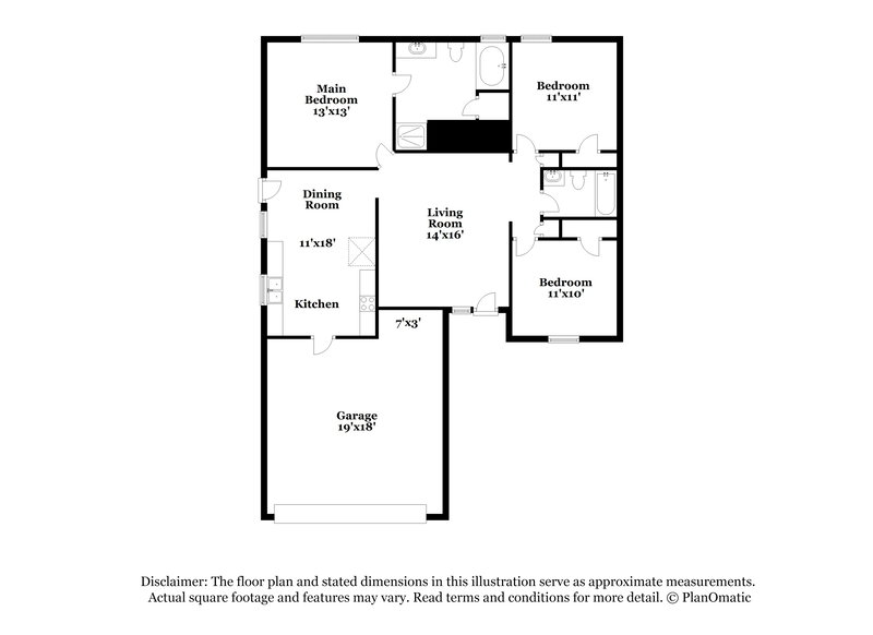 2,360/Mo, 236 Brandon Ridge Cir Stockbridge, GA 30281 Floorplan View
