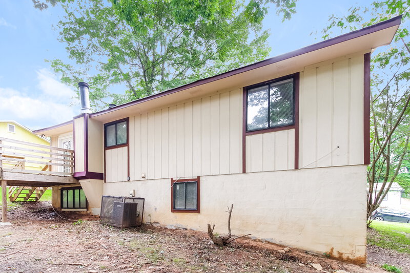 1,740/Mo, 1767 BIG VALLEY Lane Stone Mountain, GA 30083 Rear View