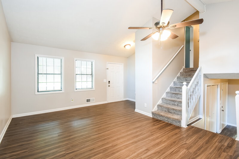 2,380/Mo, 5376 Whitney Court Stone Mountain, GA 30088 Living Room View 4