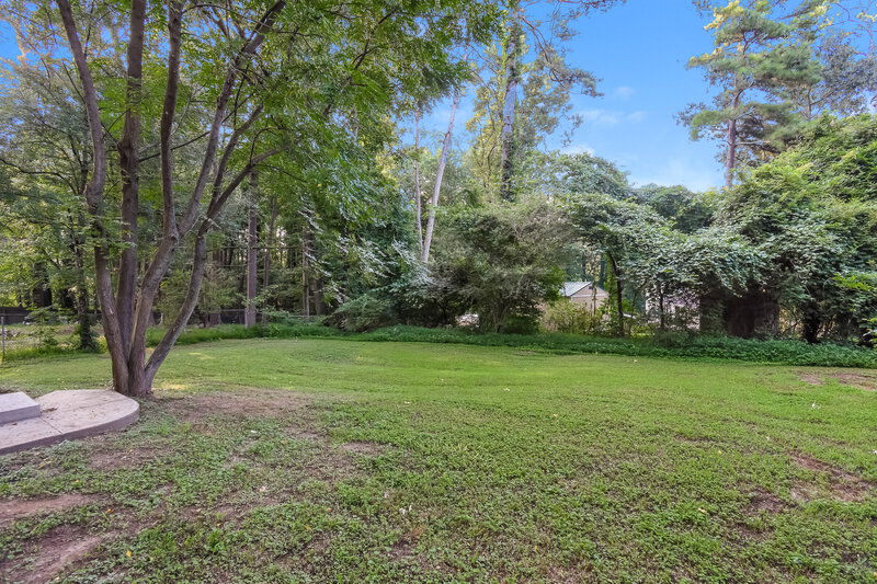2,380/Mo, 5376 Whitney Court Stone Mountain, GA 30088 Rear View