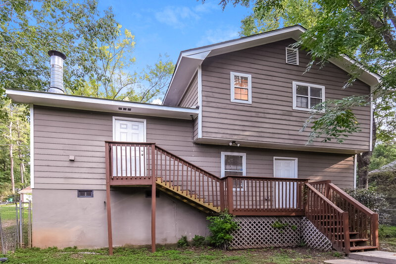2,380/Mo, 5376 Whitney Court Stone Mountain, GA 30088 Rear View 2