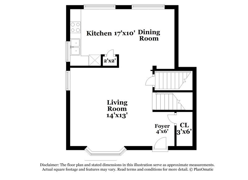 1,770/Mo, 5453 Fox Valley Ln Stone Mountain, GA 30088 Floor Plan View