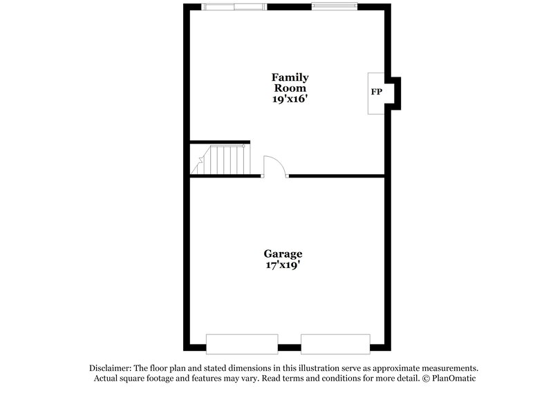 1,770/Mo, 5453 Fox Valley Ln Stone Mountain, GA 30088 Floor Plan View 2