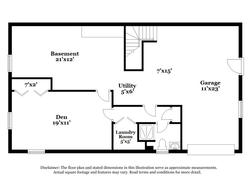 1,715/Mo, 946 PINE ROC Way Stone Mountain, GA 30083 Floor Plan View