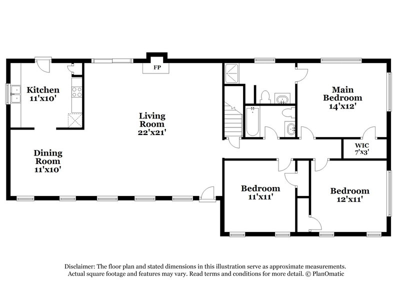 1,765/Mo, 120 Golden Hills Dr Woodstock, GA 30189 Floorplan View 2