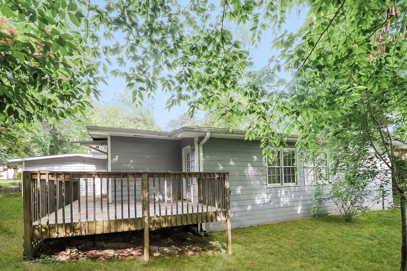 2,325/Mo, 4509 E KINGS POINT CIR Atlanta, GA 30338 Rear View 2