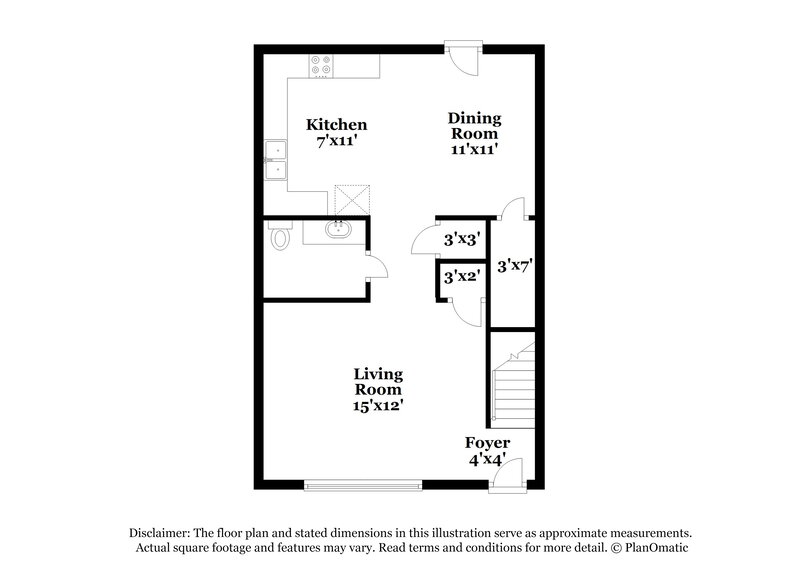 2,110/Mo, 1717 Salem Woods Dr SE Unit B Conyers, GA 30013 Floor Plan View