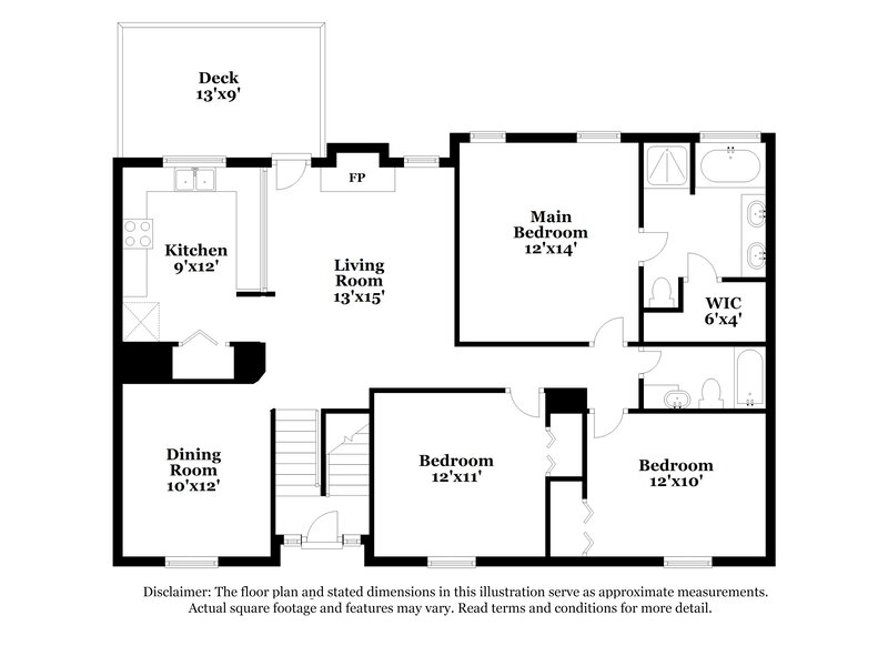 1,935/Mo, 306 Fletcher Ct McDonough, GA 30252 Floor Plan View