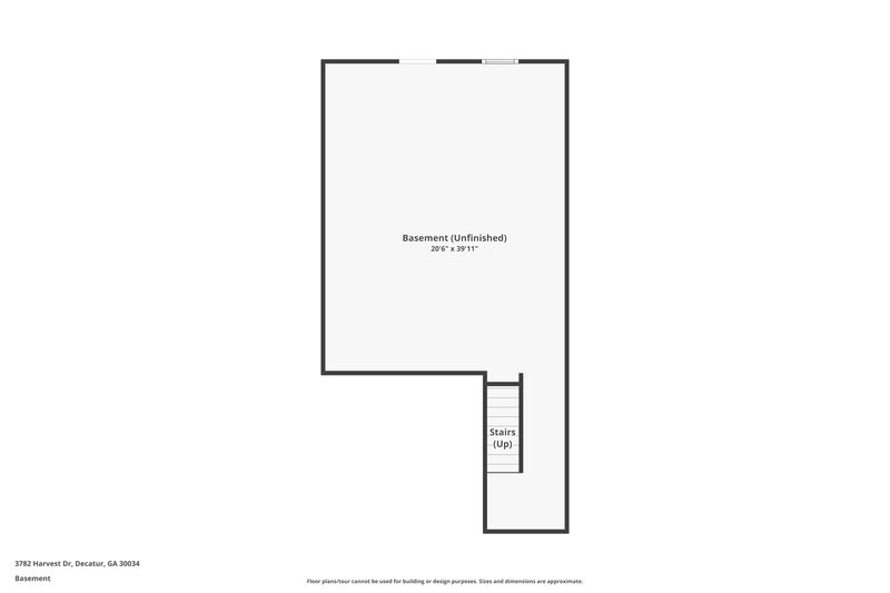 1,685/Mo, 3782 Harvest Dr Decatur, GA 30034 Floorplan View