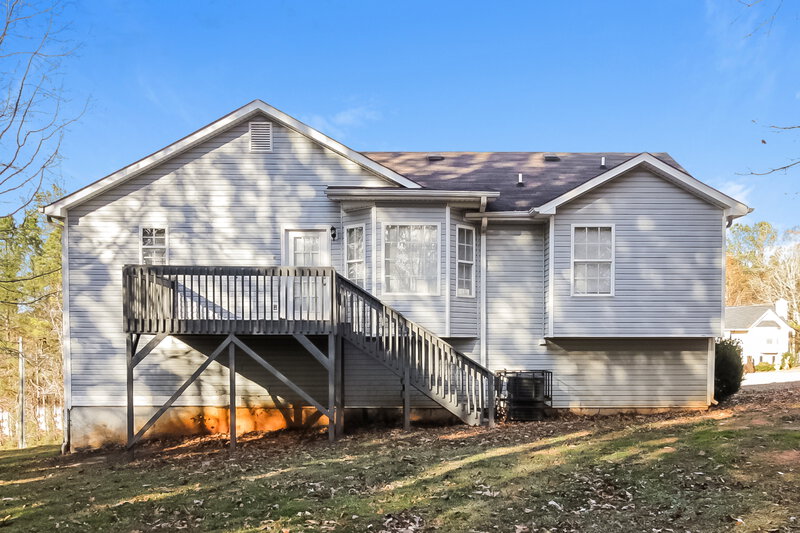 1,600/Mo, 52 Pinnacle Point Wy Rockmart, GA 30153 Rear View