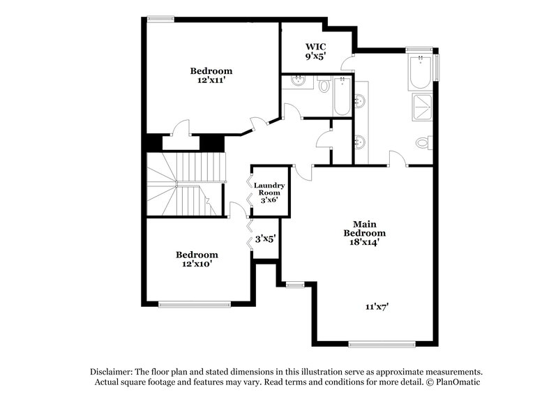 1,780/Mo, 4722 Browns Mill Ferry Rd Lithonia, GA 30038 Floor Plan View 2