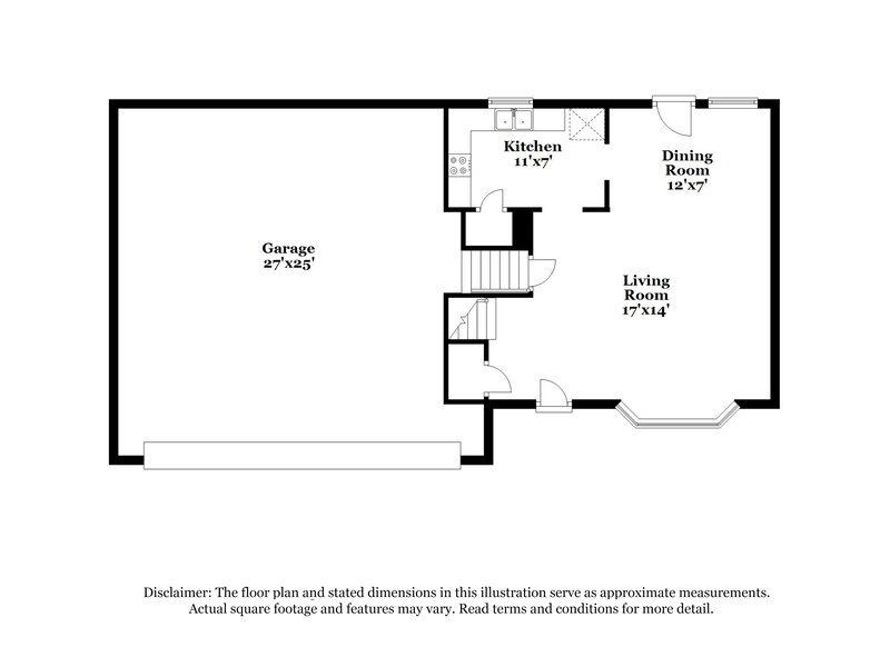 1,665/Mo, 429 Ivy Crest Dr Dallas, GA 30157 Floor Plan View
