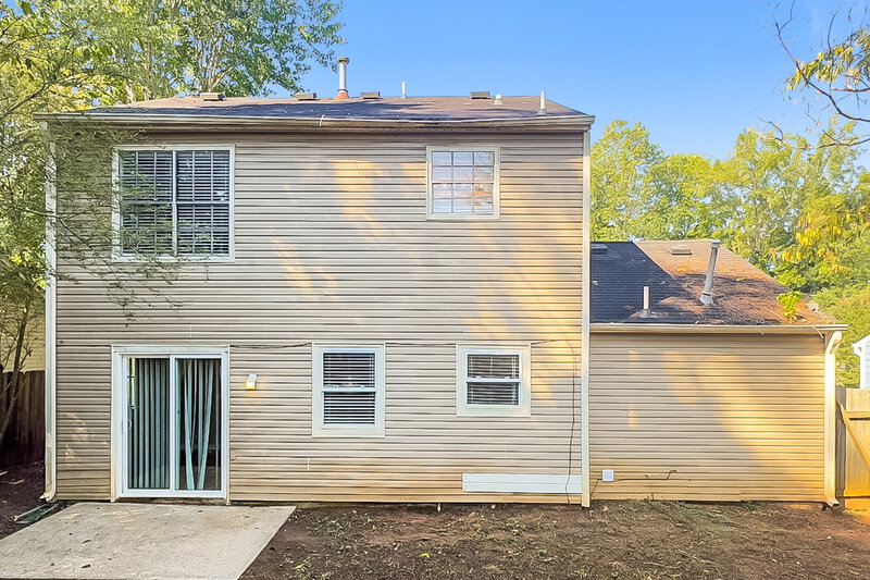 1,820/Mo, 4952 MILLSTONE Walk Stone Mountain, GA 30088 Rear View