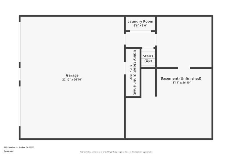 2,150/Mo, 268 Fairview Ln. Dallas, GA 30157 Floor Plan View 2