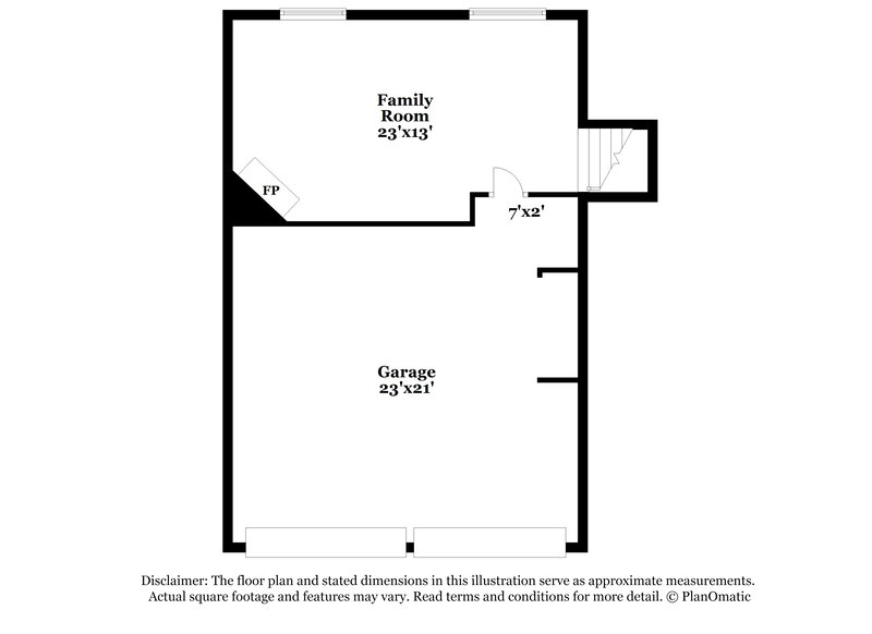 1,710/Mo, 5577 Monette Pl Lithonia, GA 30038 Floor Plan View