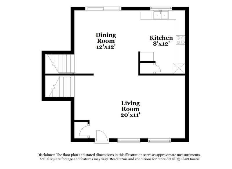1,710/Mo, 5577 Monette Pl Lithonia, GA 30038 Floor Plan View 2