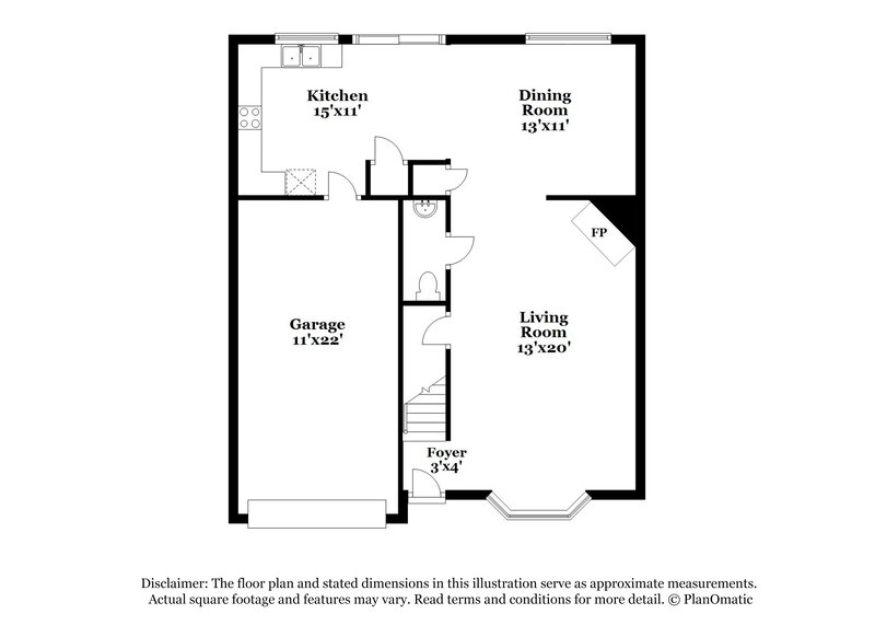 1,865/Mo, 4739 Browns Mill Ferry Rd Lithonia, GA 30038 Floor Plan View
