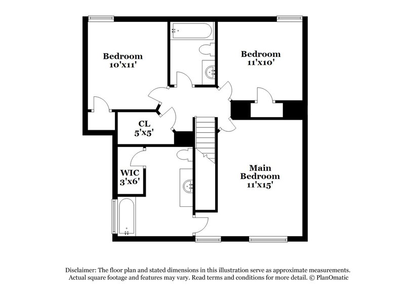 1,865/Mo, 4739 Browns Mill Ferry Rd Lithonia, GA 30038 Floor Plan View 2