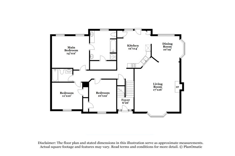 1,525/Mo, 154 Chief Ct Rockmart, GA 30153 Floorplan View
