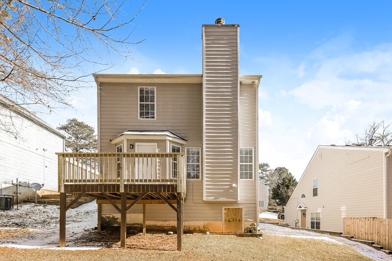 1,835/Mo, 809 Ashley Ln Stone Mountain, GA 30087 Rear View