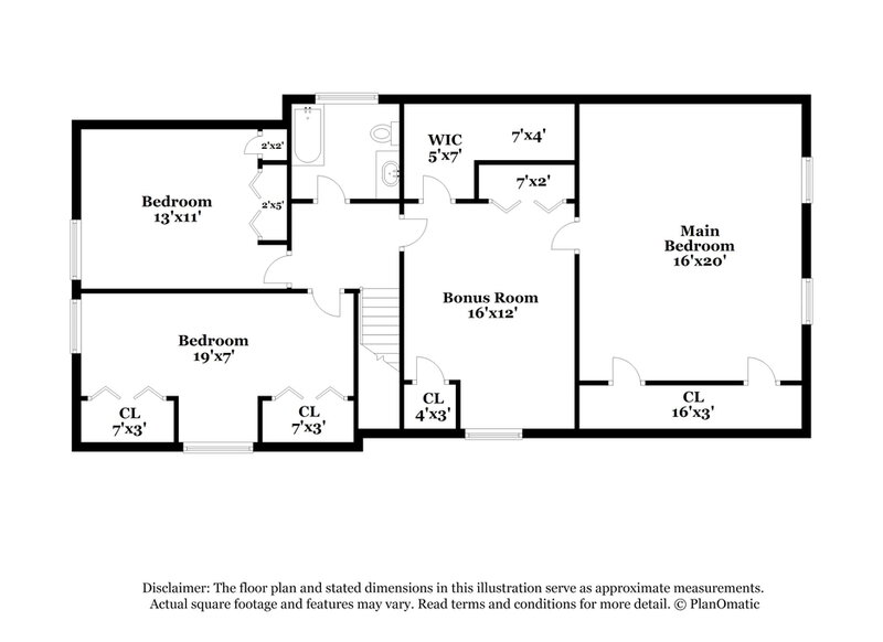 2,105/Mo, 2191 Galway Ln Decatur, GA 30032 Floorplan View 2