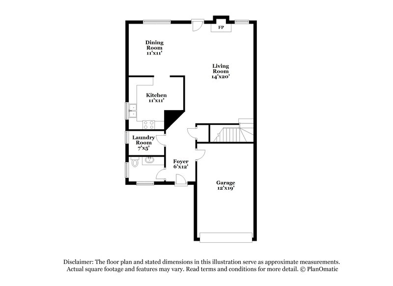 1,800/Mo, 4429 FORD Place Snellville, GA 30039 Floor Plan View