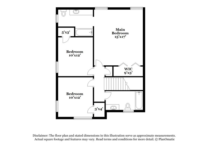 1,800/Mo, 4429 FORD Place Snellville, GA 30039 Floor Plan View 2