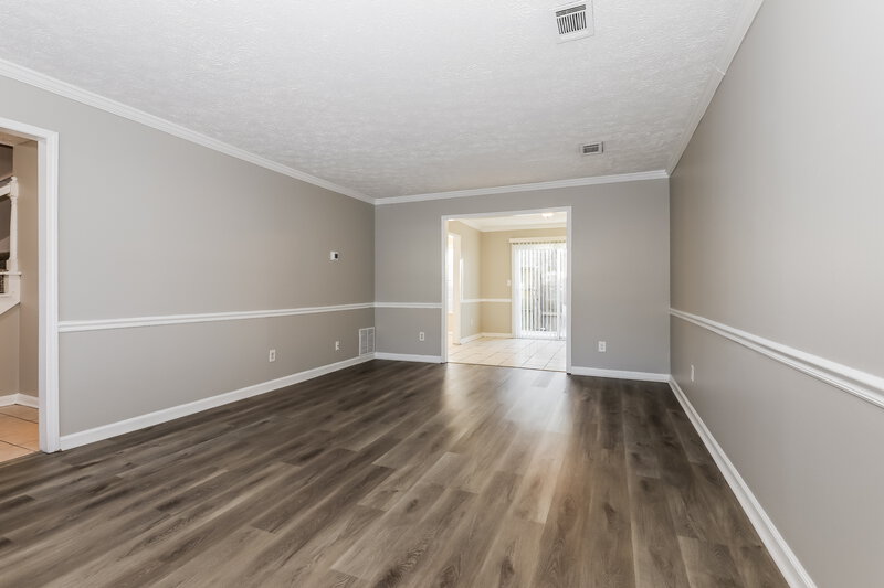 1,475/Mo, 4581 Bull Ct Union City, GA 30291 Living Room View 3