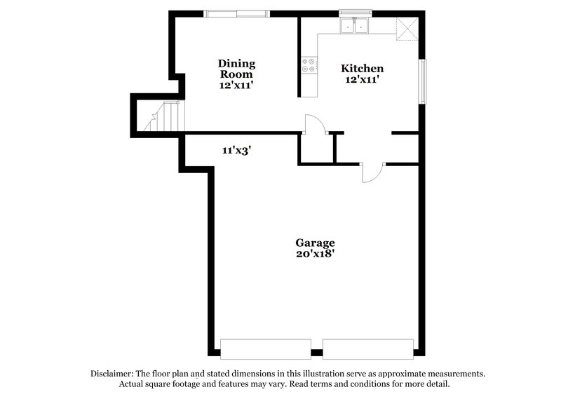 1,675/Mo, 5292 Kinsdale Lane Stone Mountain, GA 30088 Floor Plan View 2