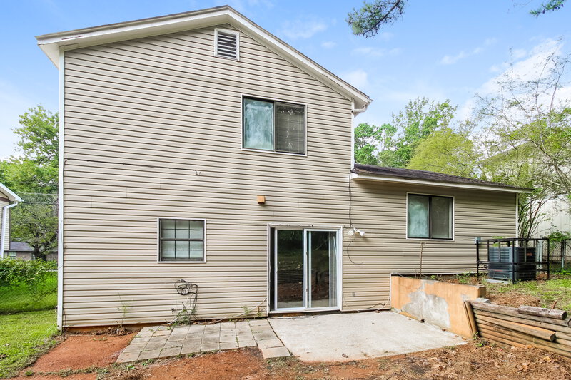 1,675/Mo, 5292 Kinsdale Lane Stone Mountain, GA 30088 Rear View