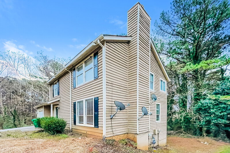 2,460/Mo, 3895 Springleaf Ct Stone Mountain, GA 30083 Rear View 2