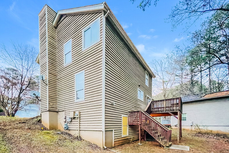 2,460/Mo, 3895 Springleaf Ct Stone Mountain, GA 30083 Rear View 3