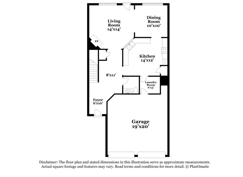 2,060/Mo, 1152 Gable Ter Jonesboro, GA 30236 Floor Plan View