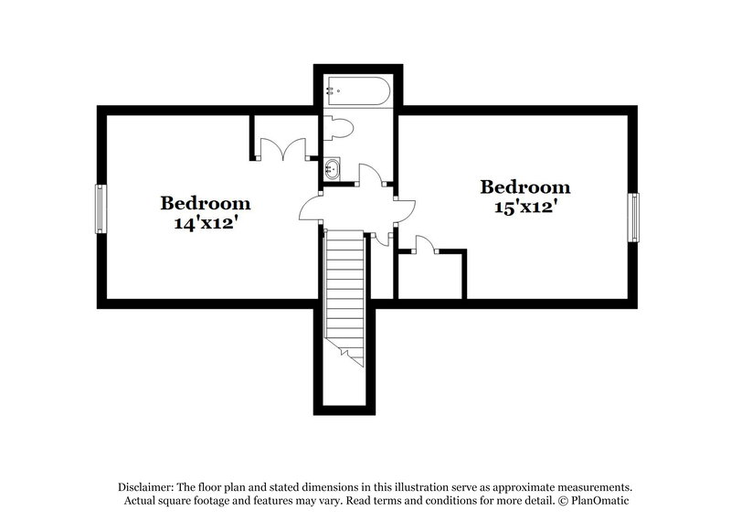 2,200/Mo, 2843 Creekwood Dr Snellville, GA 30078 Floor Plan View 3